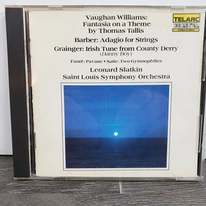 WILLIAMS BARBER GRAINGER FAURE SATIE SLATKIN 1981 TELARC DIGITAL CD-80059 JAPAN - Bild 1 von 4
