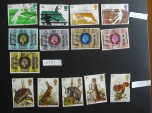 GB Briefmarken 1977 - 1978 - 7 verschiedene Sätze - gebraucht (3) - Bild 1 von 2
