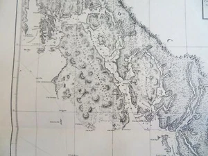Queen Charlotte's Island New Hanover 1903 Hoen Edwards Historical Map - Picture 1 of 7