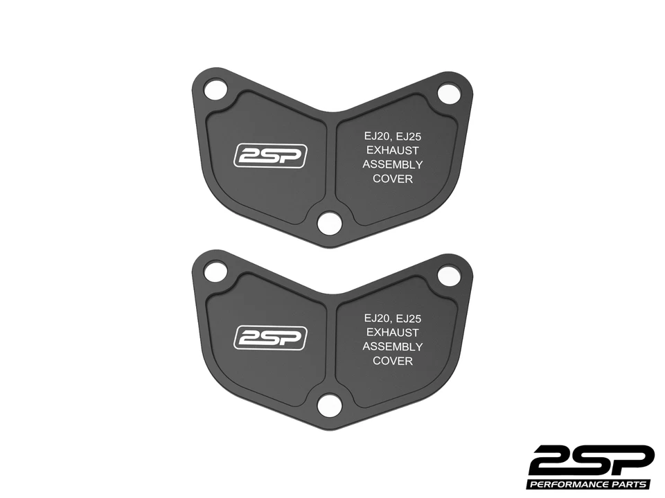 2SP Exhaust Port Assembly Cover Kit for Subaru Impreza WRX STI FXT EJ20 & EJ25 — 第 1/2 张图片