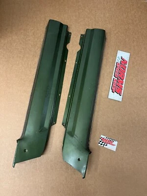 Mopar A Body Upper Door Panel  Rear Pair  1967 - 1972 Dodge Dart Garnish Trim - Image 1 of 4
