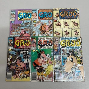 Sergio Aragone's Groo the Wanderer Marvel Epic Comics 14, 17, 27, 31, 34, 39 - Imagen 1 de 16