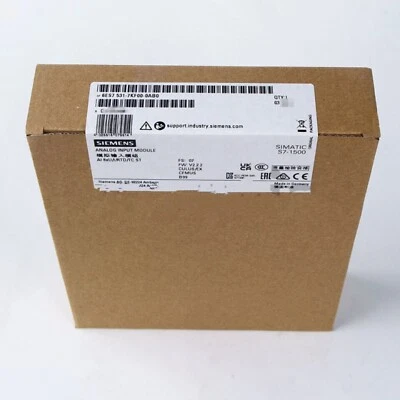 New Siemens 6ES7 531-7KF00-0AB0 6ES7531-7KF00-0AB0 S7-1500 analog input module - Image 1 of 3