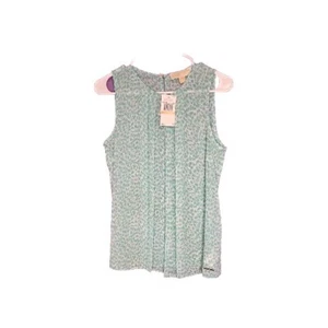 Michael Michael Kors transparentes Blusentop neu mit Etikett ärmellos Größe S - Bild 1 von 5