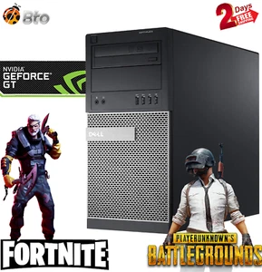 Dell 7020 i5 Gaming Computer 16GB 500GB 120GB SSD WiFi NVIDIA GT 1030 HDMI WIN10 - Picture 1 of 10