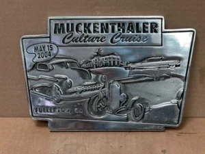2004 Muckenthaler Culture Cruise CA Car Club Plaque Unique Americana Collectible - Picture 1 of 10