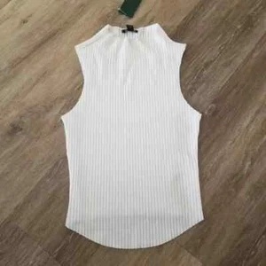 Wild Fable Off White Ribbed Tank Top Size M - Picture 1 of 1