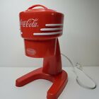 Retro Coca Cola Snow Cone Maker Sno Ice Shaver Crusher Slushy Nostalgia