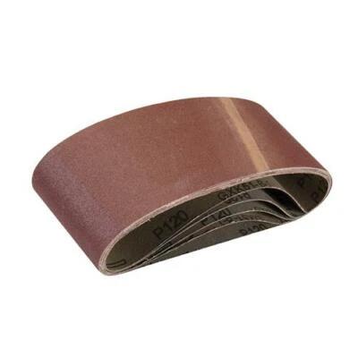 HERITAGE ABRASIVES LTD ABRASIVE SANDING BELT 75mm x 480mm - Various Grits - Al/Oxide, Zirconia, Ceramic