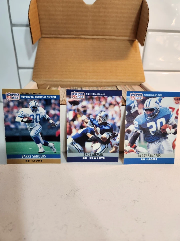 1990 NFL Pro Set Football Complete Your Set! 1-209 - Image 1 of 1