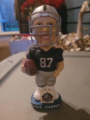 Dave Casper Hall of Fame bobblehead LV/LA/Oakland Raiders bobble dobble Cover