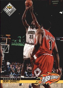 1998-99 UD Choice Denver Nuggets Basketball Card #162 Dean Garrett FS