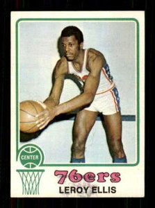 1973-74 Topps #34 Leroy Ellis EXMT/EXMT+ 76ers 522130