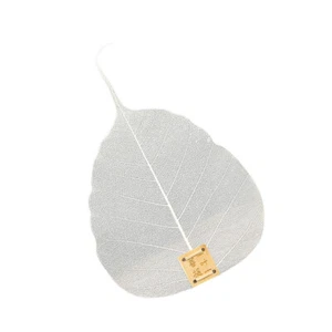 Foglie per colture per colture da 3 pcs Foglie per Home Office (argento) - Foto 1 di 11