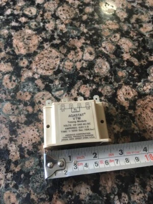 Agastat VTM Timing Module 24-240V  NOS Made in USA - Image 1 of 4