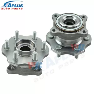 Pair Rear Wheel Hub & Bearing Assembly For 2005-2012 Nissan Pathfinder 4.0L 5.6L - Picture 1 of 5