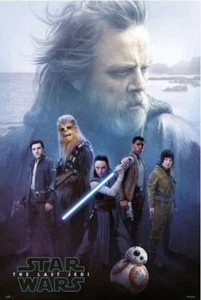 THE LAST JEDI ~ LUCHADORES DE LA RESISTENCIA ~ 24x36 Póster de Star Wars ~ ¡NUEVO/ENROLLADO! - Imagen 1 de 1