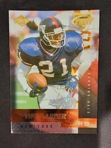 Tiki Barber 1999 Collector's Edge Fury #9 Galvanized Preview - Picture 1 of 2