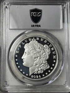 2024-S Proof Morgan Silver Dollar PCGS PR-70DCAM Ultra Breaks - Picture 1 of 4