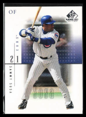 2001 SP Game Used Edition Sammy Sosa #38 - Image 1 of 2