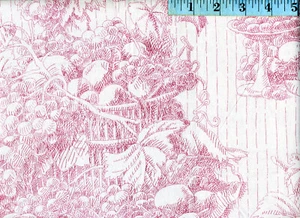 OOP HTF! Kaffe Fassett Rowan Westminster- Fruit Basket (GP019) - Pink 1/2 YD - Picture 1 of 2