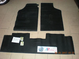 SERIE TAPPETI GOMMA (CAR MATS) 122371 PEUGEOT 106 NERO - Foto 1 di 1