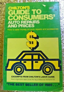 Guía de Chilton para reparaciones y precios de automóviles para consumidores. Manual 1980 - Imagen 1 de 6
