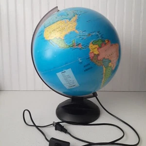 Toys R Us Illuminated Table Top World Globe Shows Constellations When Lit - Picture 1 of 12