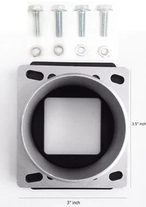 For 88-95 Toyota Pickup 2.4L L4 3.0L V6 Air Intake MAF Sensor Adapter W/screws - Bild 1 von 3