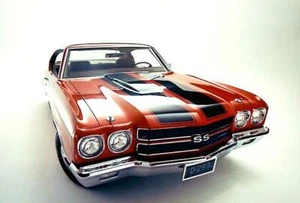 1970 Chevrolet Chevelle SS 396 - Werbefoto Magnet - Bild 1 von 2