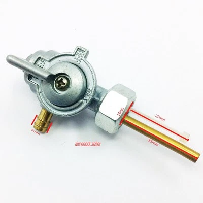 Válvula interruptor tanque de combustible Petcock apta para Yamaha MX80 TY80 YZ80 TY80 DT100 MX100  Foto 1 de 4