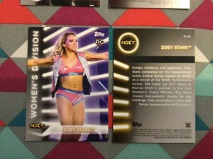 Zoey Stark #R-50 NXT 2021 Topps WWE Women’s Division Roster - Foto 1 di 1