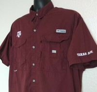 texas rangers columbia fishing shirt