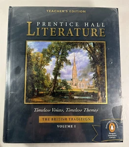 The British Tradition PH Literature 2005 Teacher's Edition Vol 1 & 2 0130633178 - Picture 1 of 3