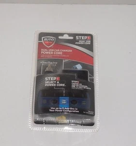 Auto Drive Step 1 Dual USB Power Core 12v Car Charger 4800WK1 - Picture 1 of 2