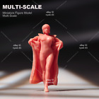 1/87 Scene Props Sexy Cloak Girl Miniatures Figures Model For Cars Vehicles Toys