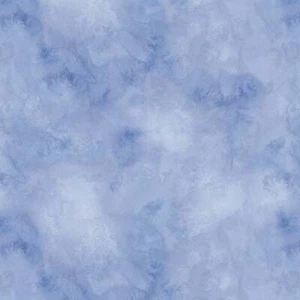 Morning Blooms-Blue Watercolor Texture-Wilmington Prints-BTY - Picture 1 of 1