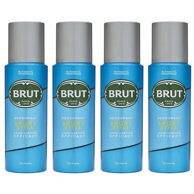 Brut Deodorant Sport Style Deo Spray 200ml 4er Pack , 4x200ml , OvP Neu