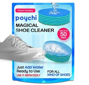 Instant Shoe Cleaner- Sneaker Sole Cleaner Stain Remover- Shoe Eraser 1 Pack - Picture 1 of 8