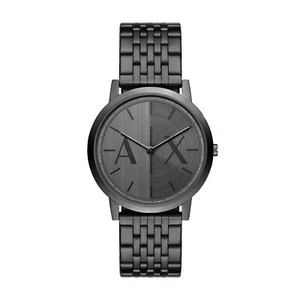 Mens Wristwatch ARMANI EXCHANGE DALE AX2872 Stainless Steel Black - Picture 1 of 3