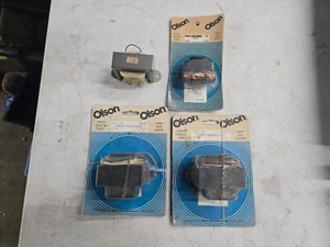 3 Transformadores Olson más uno, (2) TF-049, (1) TF-050, (1) PRI 273-1512 - Imagen 1 de 18