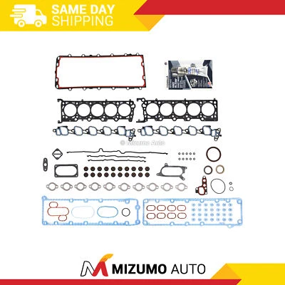 Full Gasket Set Fit 03-12 Ford E350 E450 F350 F450 F550 Super Duty 6.8 VIN S - Image 1 of 4