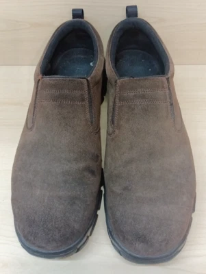 Zapatos Lands End para Hombres Talla 12D Sin Cordones Sin usar, en caja, Cuero Marrón Sin Cordones Cómodos Informales Foto 1 de 4