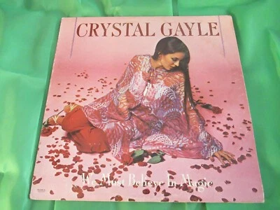 Crystal Gayle: We Must Believe In Magic LP 1977 United Artists LA771 - Image 1 of 4