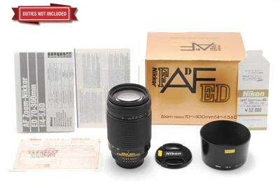 [MINT] Nikon AF 70-300mm f4-5.6D ED 箱付き From JAPAN - Image 1 of 4