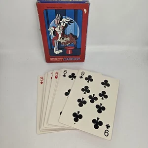 Vintage Warner Brothers Looney Tunes Great America Jumbo Playing Cards 1978 - Picture 1 of 8