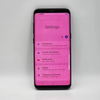 Samsung Galaxy S8 G950U 64GB Midnight Black (AT&T/Unlocked) - Image 1 of 4