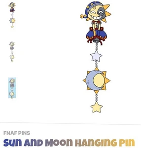 YouTooz * FNAF * Sonne Mond Hängenadel * NEU * in der Hand - Bild 1 von 3