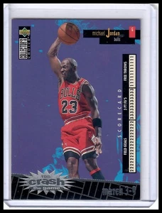 1996-97 Collector's Choice Michael Jordan You Crash the Game Scoring Silver - Picture 1 of 2
