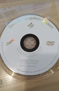 Genuine Acura MDX RDX RL TL Navigation DVD Ver 4.K1 2023 Update White DVD - Bild 1 von 3